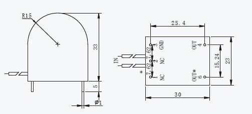 TR0176-6B Current Transformer Used for Common Protection TR0176-6B Current Transformer Used for Common Protection